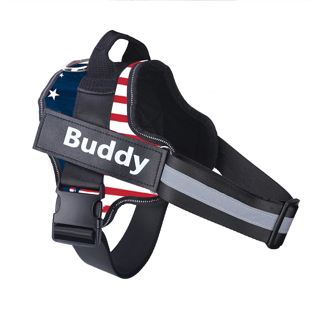 Personalized No-Pull Dog Harness