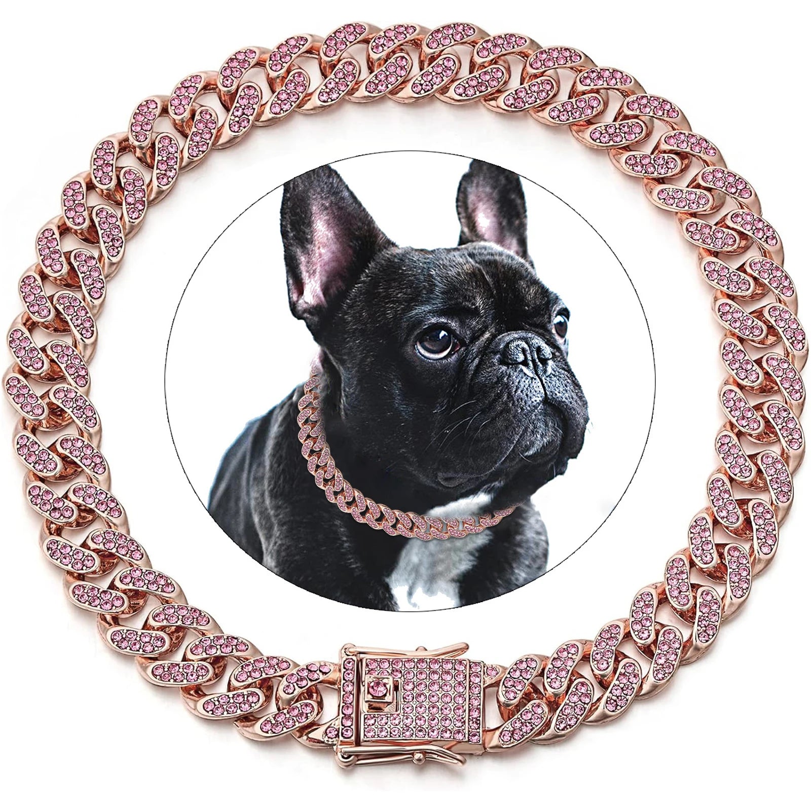 Diamond Cuban Dog Collar (12.5MM)