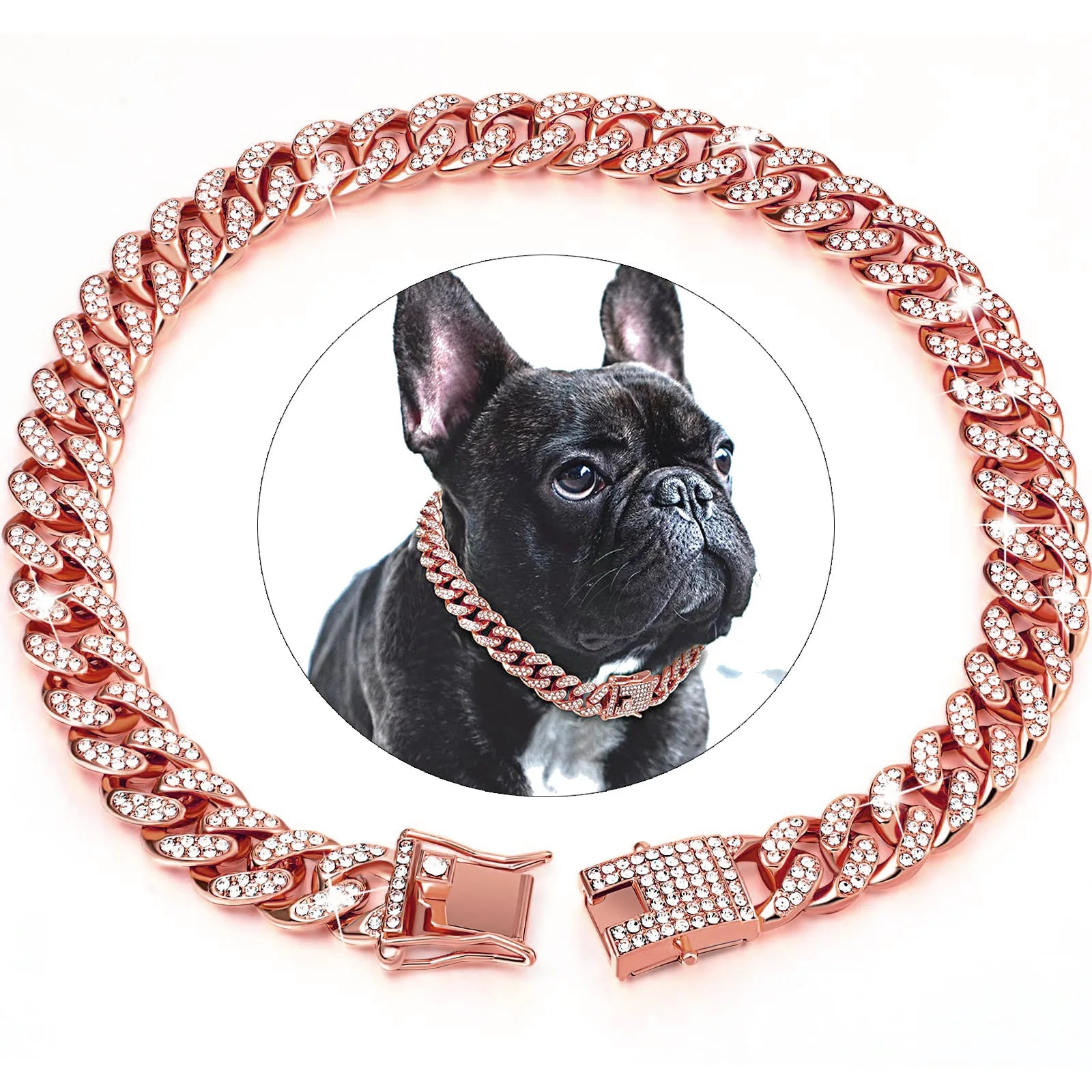 Diamond Cuban Dog Collar (12.5MM)