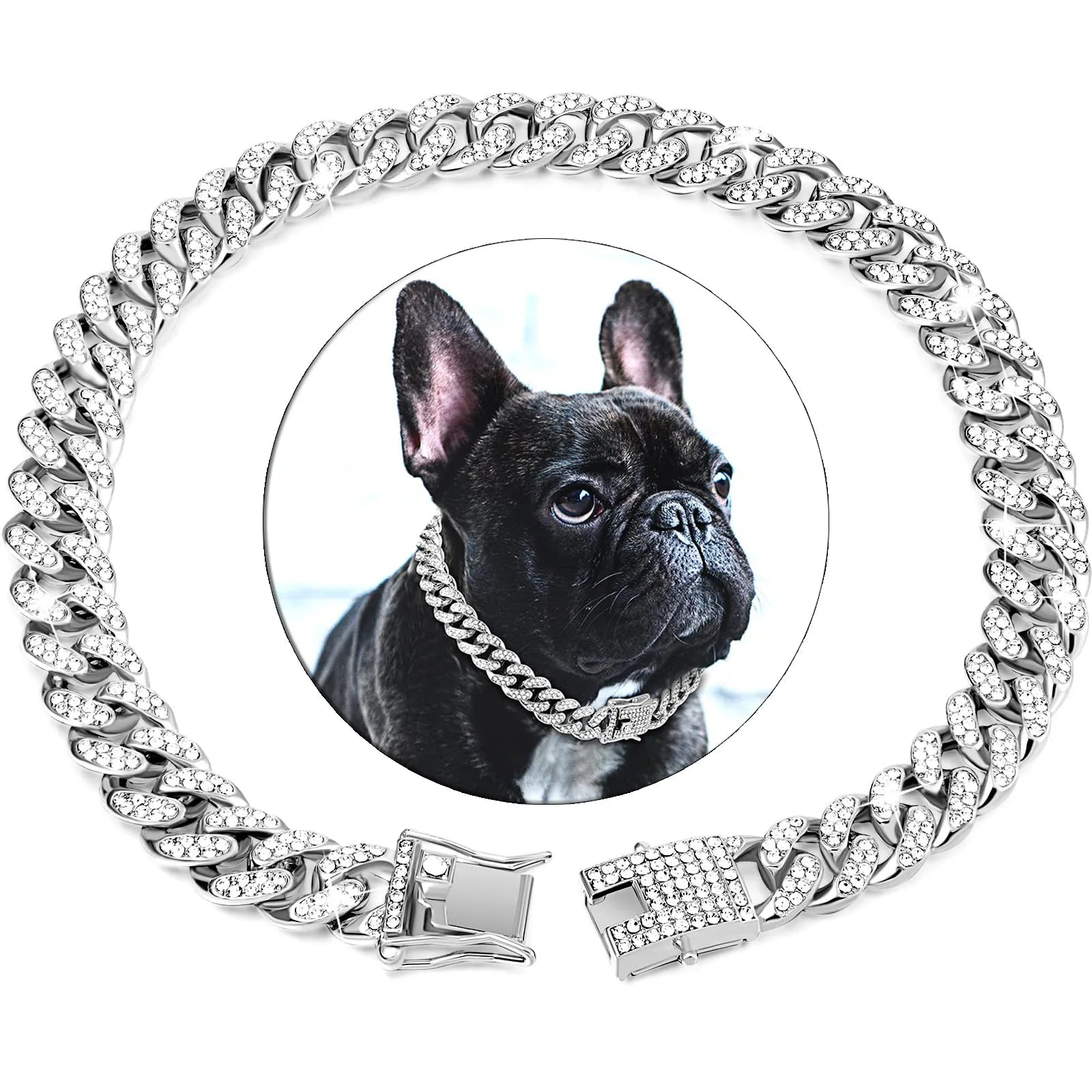 Diamond Cuban Dog Collar (12.5MM)